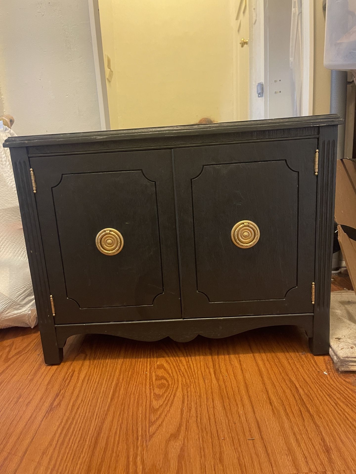 Vintage restored record player cabinet/stand