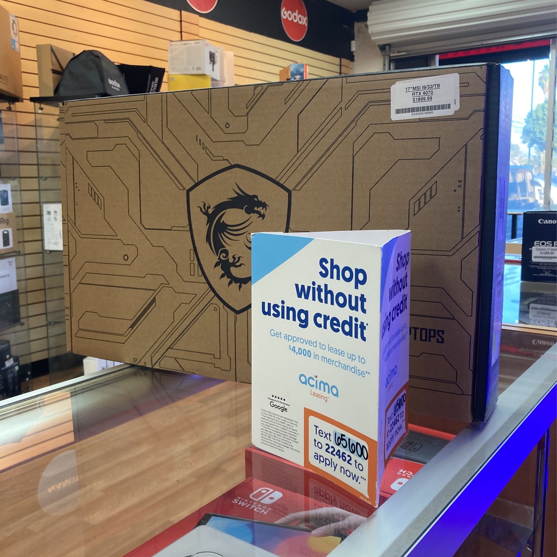 17” MSI Laptop i9 | 32GB RAM | 1TB SSD | RTX 4070