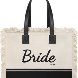 Bride Canvas Tote Bag