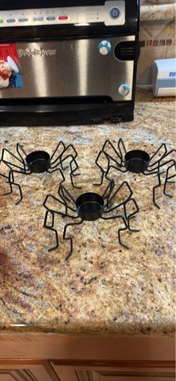 Spider Tea Light Candles