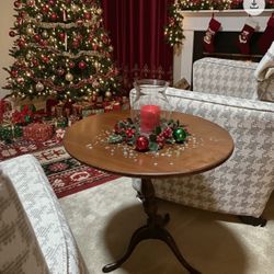 Vintage Brandt Mahogany Side Table