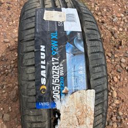 New Tire 205 50 R17
