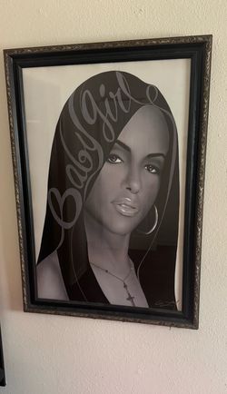 Aaliyah “Baby Girl” portrait