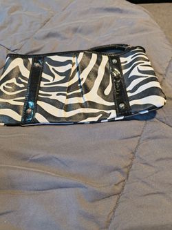 Animal print handbag