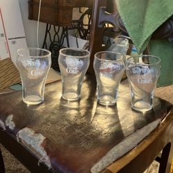 Vintage Coke Glasses