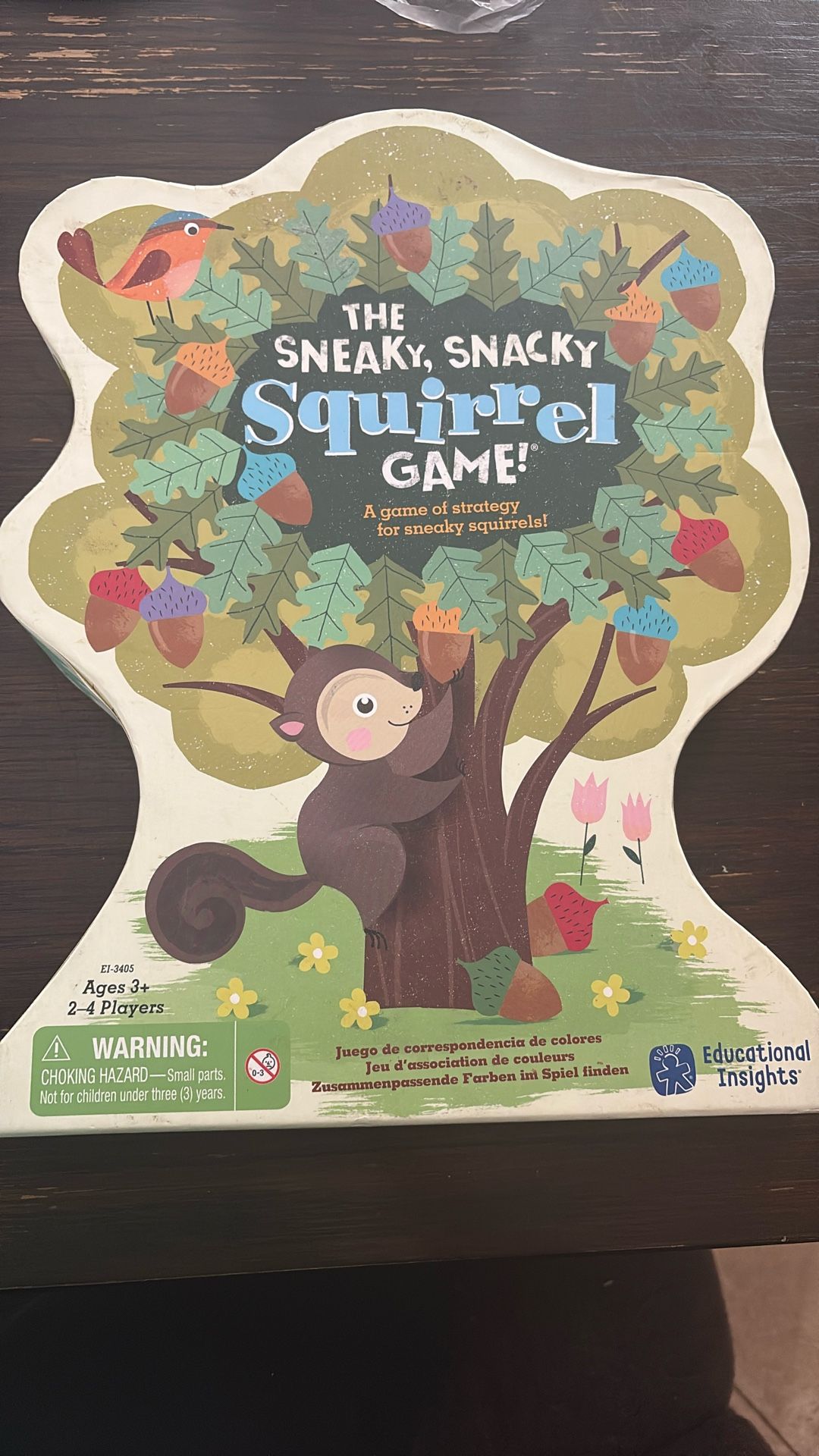 The Sneaky, Snacks Squirrel Game