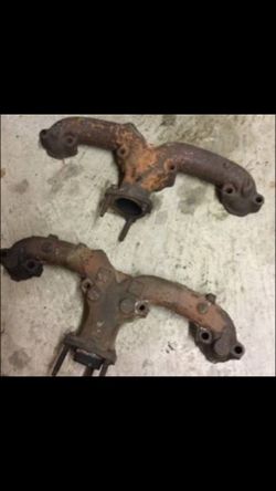 Small block Chevy Ramhorne exhaust manifolds