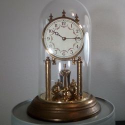 Antique Clock - WURTHNER- Good Condition 