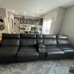 Ashley Electric Recliner Sofa