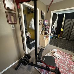 Lateral Cable Workout Machine 