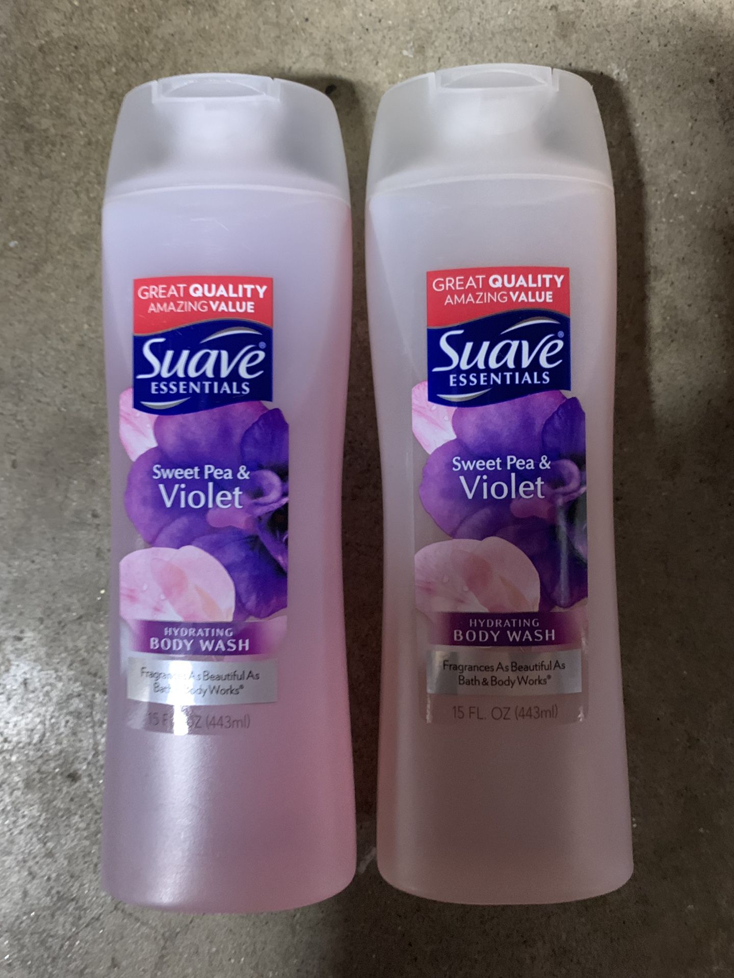 Suave body wash