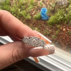 Diamond Three Stone Engagement Ring (3/4 ct. t.w.) in 14k Gold Thumbnail