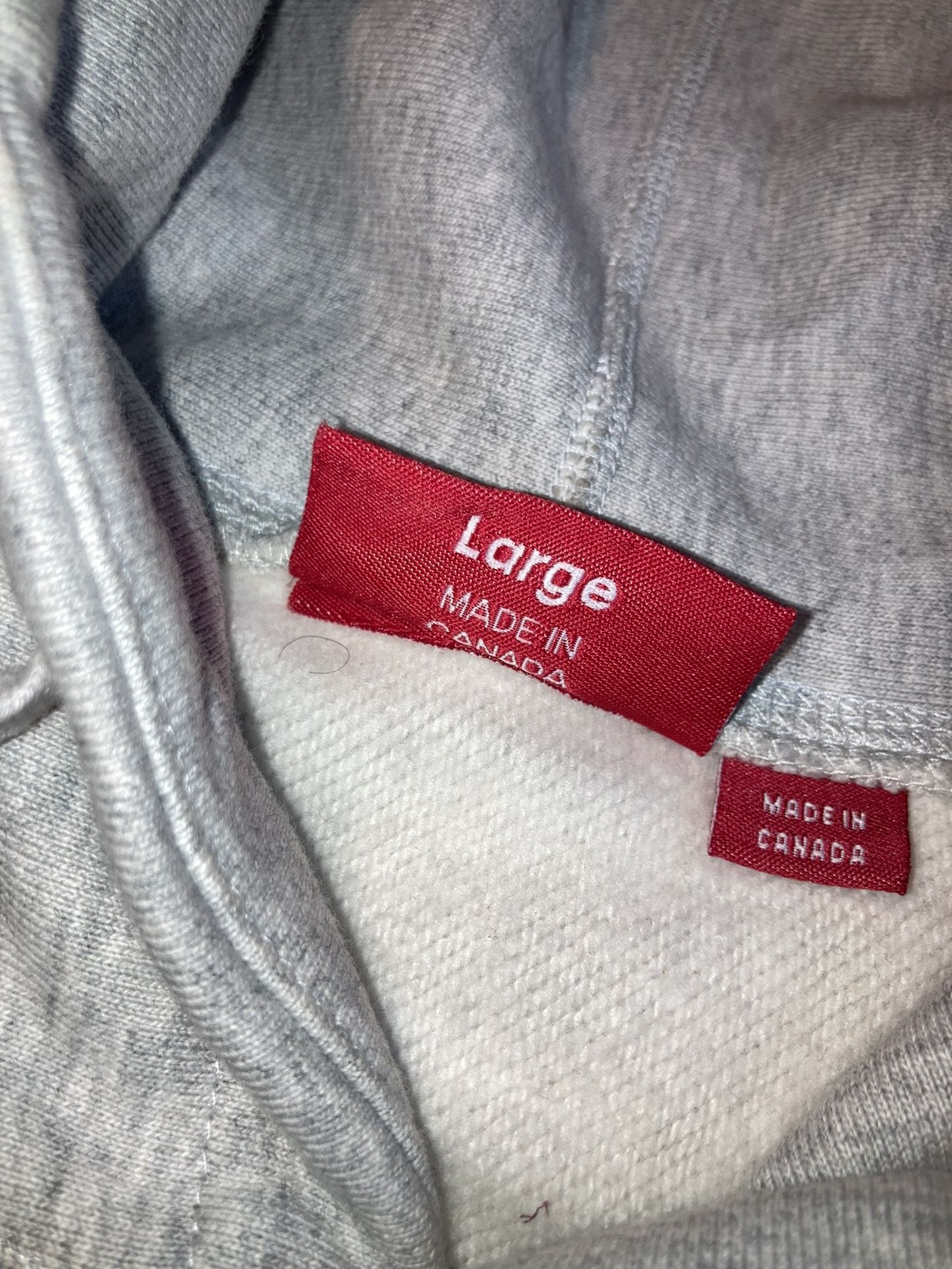 Grey Supreme Box Logo
