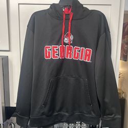 Georgia Bulldogs Fleece Champion Hoodie Size Large 