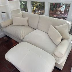94" Modular Sectional Sofa, Velvet