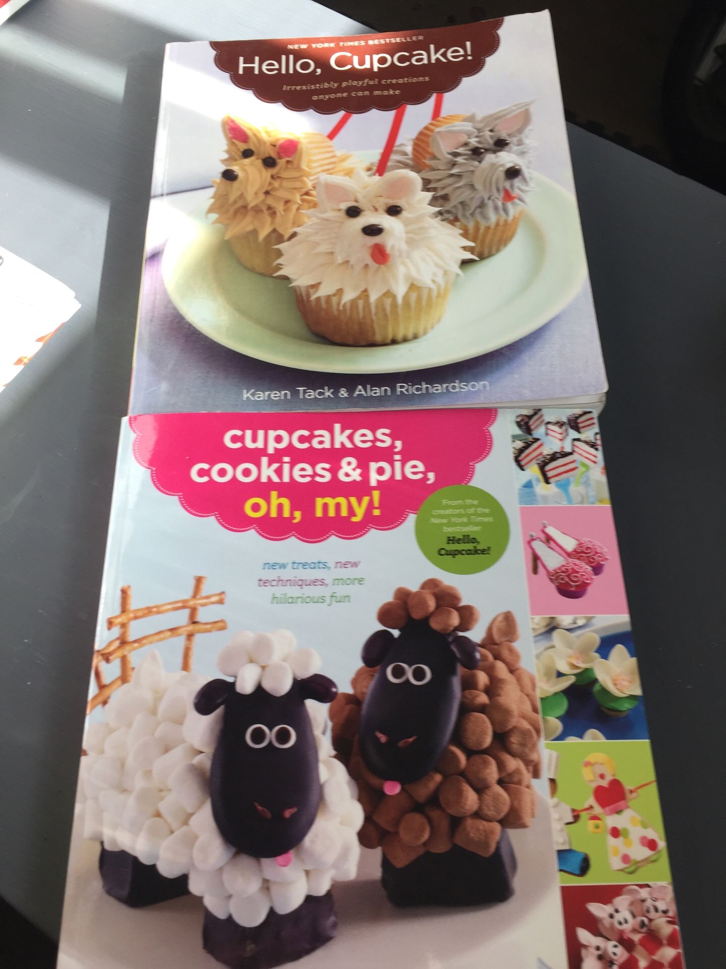 Hello, Cupcake! & Cupcakes, Cookies & Pie, oh my!