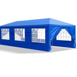 10'x30' Party Tent w/ 8 Removable Walls -Waterproof for Weddings  Outdoor Events