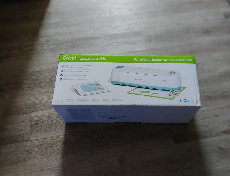 Cricut Explore Air (Model: CXPL201) For Sale (No Pen/Adapter, No StandardGrip Cutting Mat, No Cricut Cardstock)