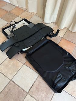 Lumbar traction/ back stretcher