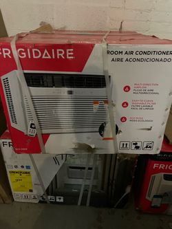 Frigidaire window AC units.  25000 Btu with remote and wi-fi