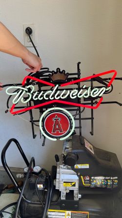 Budweiser Anaheim Angels light