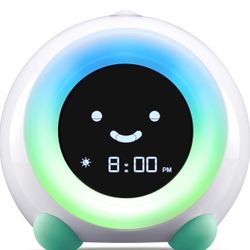 LittleHippo Mella: All-in-One Kids Trainer, Alarm Clock, Night Light & Sleep Sounds Machine. Encourage Sleep Training with Toddler Alarm Clock, Timer 