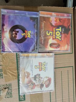 Sealed Taylor Swift Toy Story 5 CD bundle