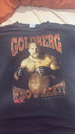 Vintage WCW Goldberg Heavy Cotton XL T Shirt