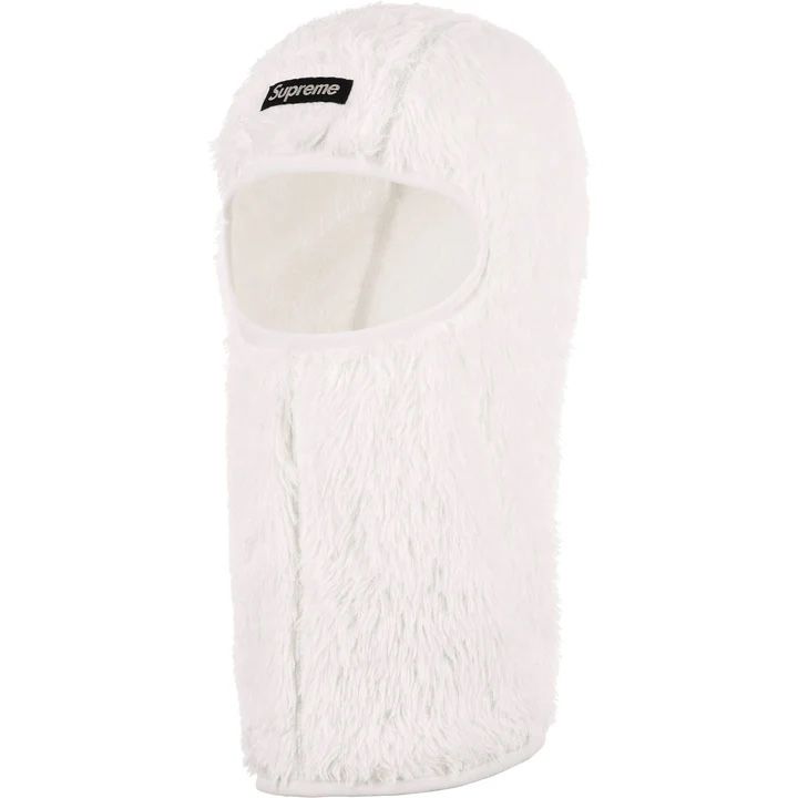 Supreme Fuzzy Balaclava 'White'