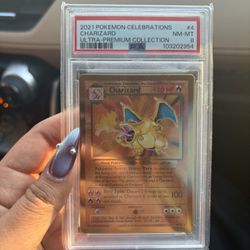 Charizard Metal Celebrations Card 