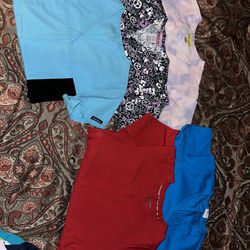 Lot Of Scrubs Size Small And Some Xs 