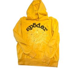 Yellow Spider Hoodie 