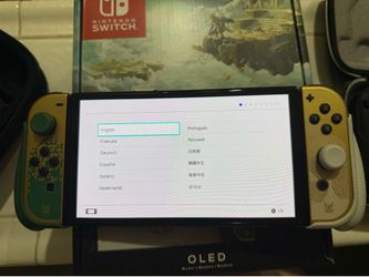 Nintendo Switch OLED Tears of the Kingdom edition