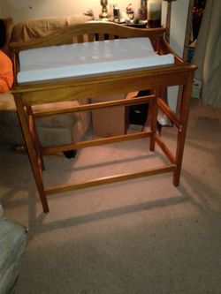 Baby changing table