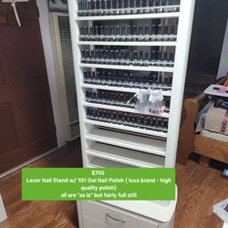 Nail Polish Display And Nail Polish