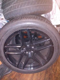 2 AMG 21 Inch Wheels And Tires