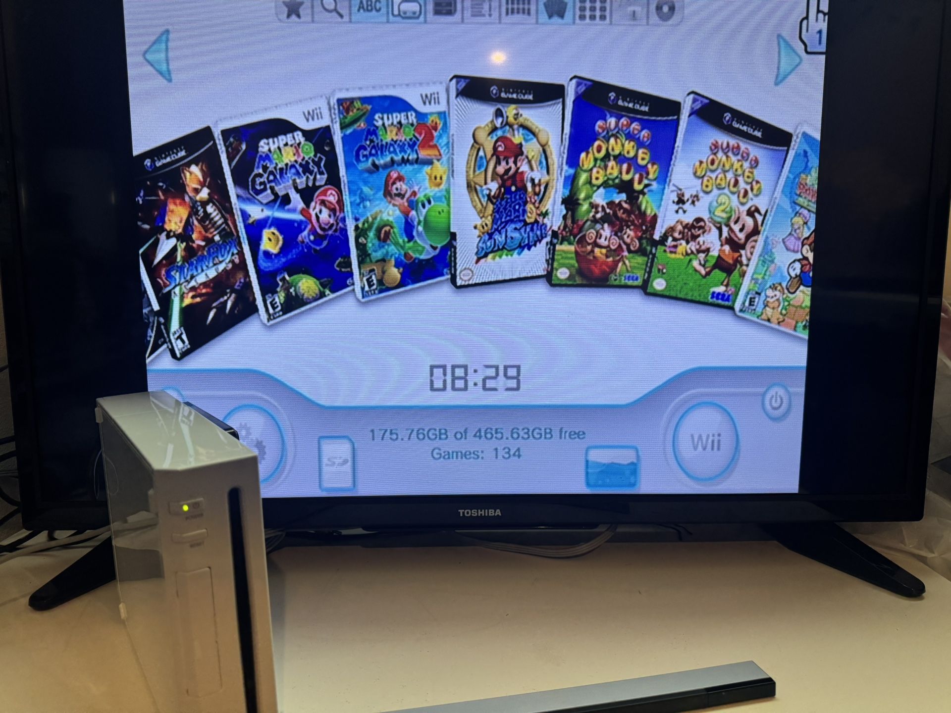 Nintendo Wii With Games Included 