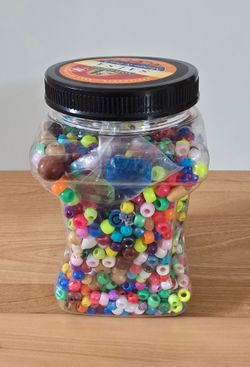 Jar of beads