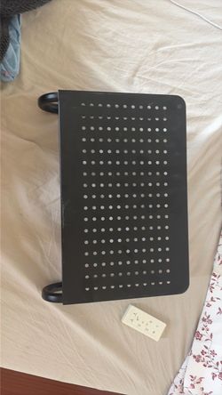 Black Metal Monitor Stand Riser
