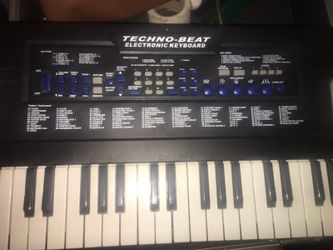 Techno-beat electronic keyboard