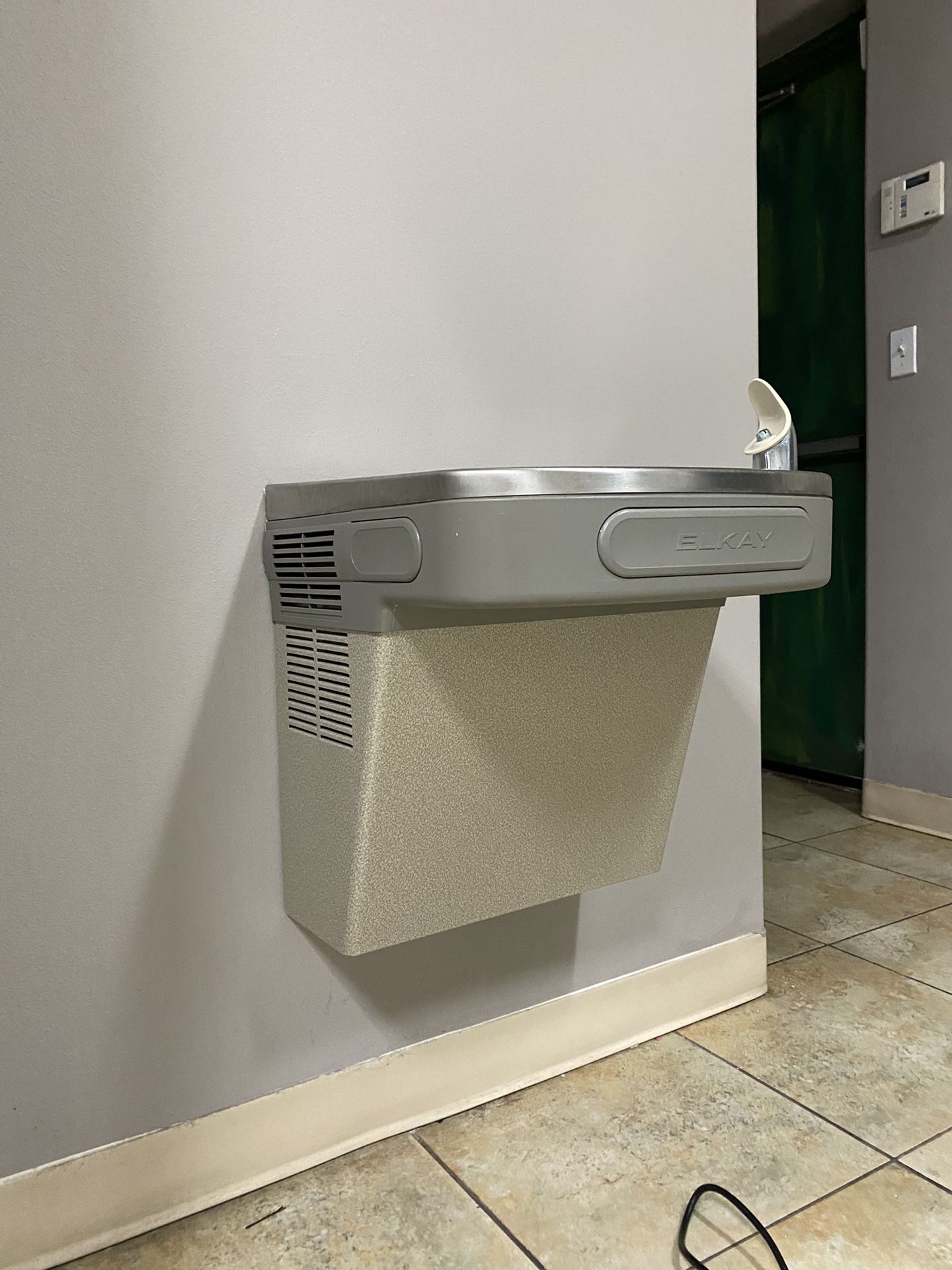 Elkay Wall Mount Water Fountain Cooler - Commercial Drinking Fountain w/ Chiller