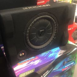 Kicker CompVT 12 Down Firing Subwoofer On Sale Today 