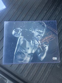 Manny pacquiao signed with authenticity