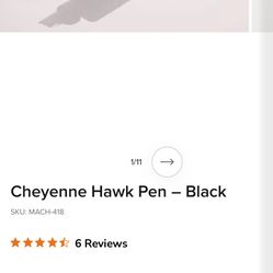 Cheyenne Hawk Pen Tattoo Brand New 