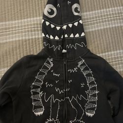 3D Graphic Monster Hoodie Sweatshirt