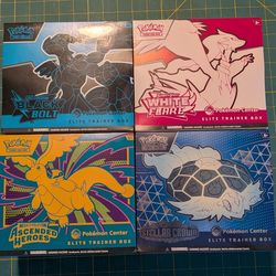 Pokemon ETB Pokemon Center Lot
