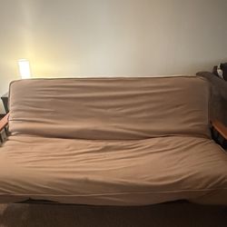 Brown/Black Futon