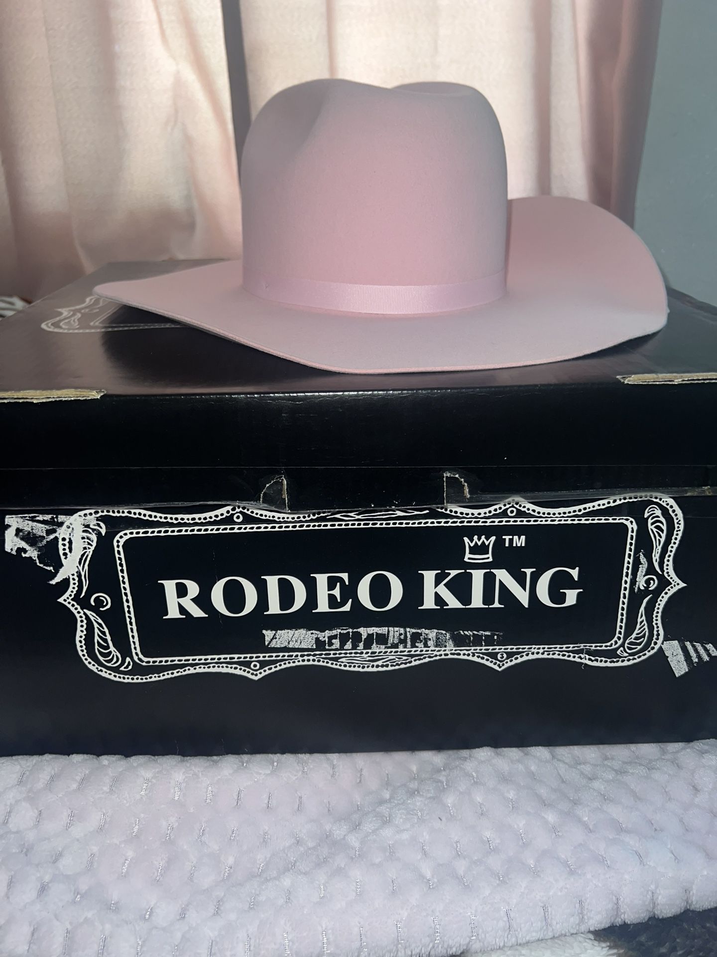 Pink Rodeo King Hat