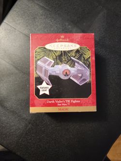 Star Wars Darth Vader Fighter Christmas Ornament 