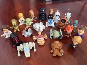 Set of 22 Star Wars characters from Burger King